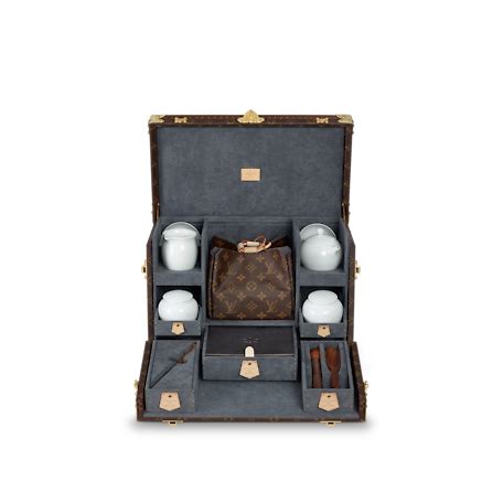 lv tea set|Nécessaire Thé Monogram Canvas .